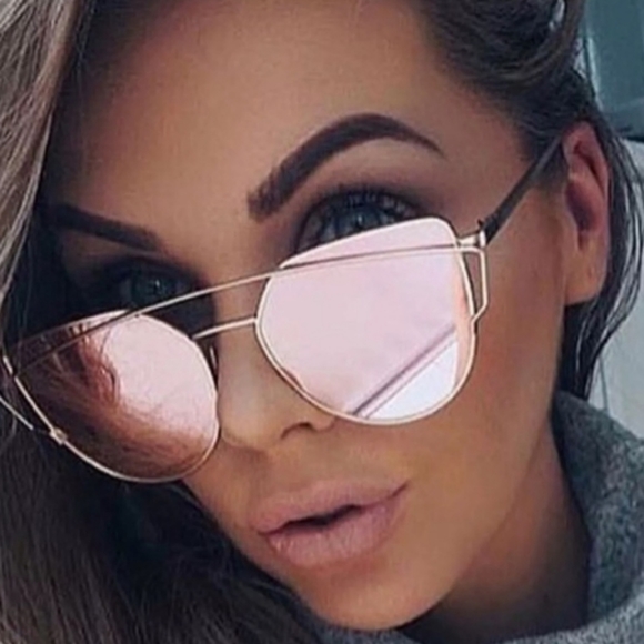 Mirror Cat Eye Sunglasses NWOT - Picture 12 of 12